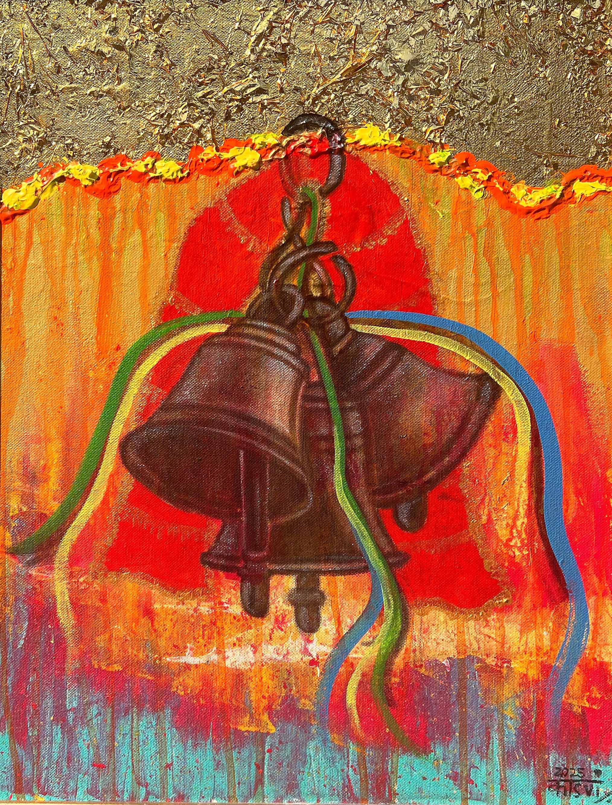 THE TEMPLE'S CALL (Original Painting)