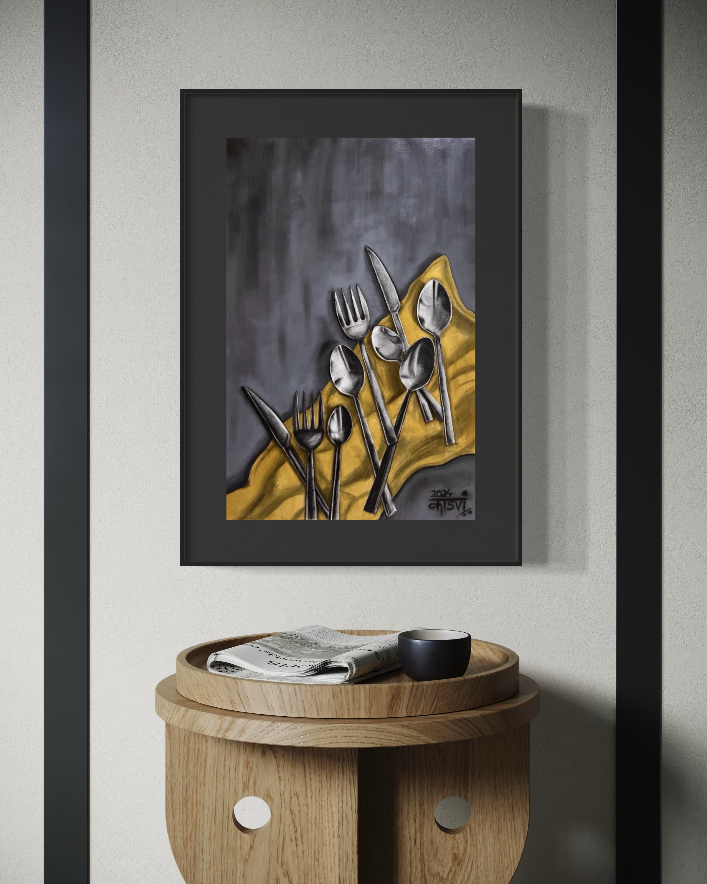 BALANCING ACT (Original Painting)